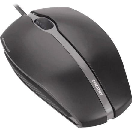 CHERRY Gentix Illuminated Muis USB Optisch Zwart 3 Toetsen 1000 dpi Verlicht