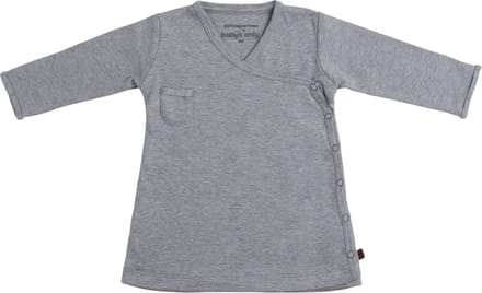 Baby's Only Jurkje Melange - Grijs - 50 - 100% ecologisch katoen - GOTS