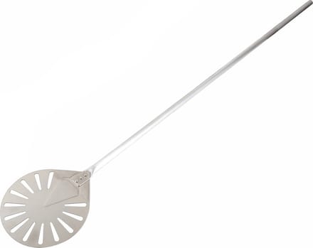 RVS Pizzaschep Rond 23-120 Geperforeerd - CombiSteel 7013.1815