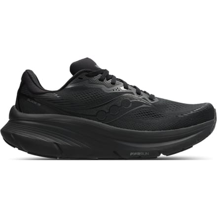 Saucony Guide 19 Sneakers Heren - Zwart - Maat 44.5 - Mesh/Synthetisch