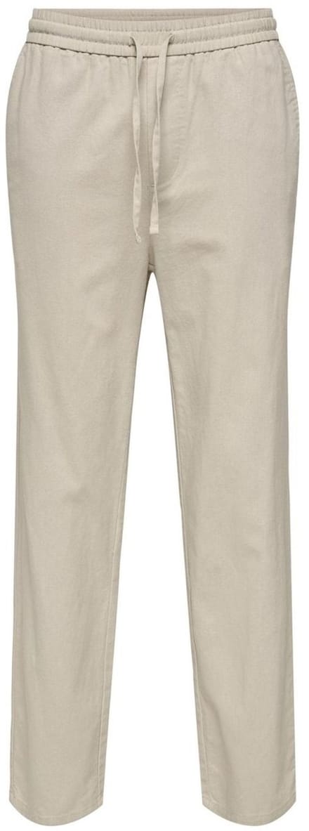 Only & Sons Heren Joggingbroek comfort/relaxed Beige M Volwassenen
