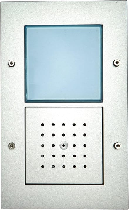 Deurstation AP - Intercom Buiten - Toegang Regelen - Opbouw Montage - 1-voudig - Aluminium