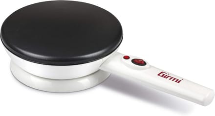 Elektrische Crêpe Pan 800W met 20 cm Antiaanbaklaag en Draaibare Basis