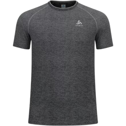 Odlo Crew Neck Essential Seamless Hardloopshirt Heren-Grijs