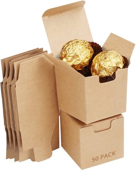 Dailygoody - Bruine Hobby Geschenk Doosjes - Kraft Papieren Dozen