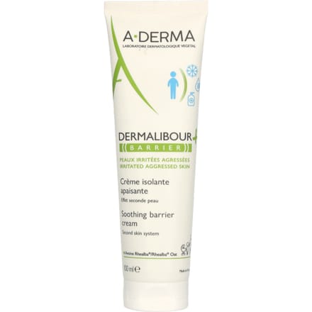 A-Derma Dermalibour+ Barrier Isolerende kalmerende Crème | Geïrriteerde aangevallen huid 100
