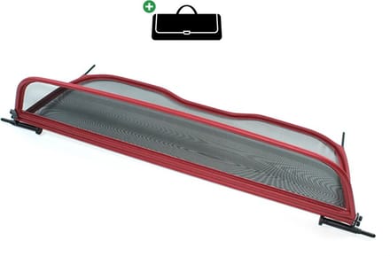 Windscherm Renault Megane 3 | 2011-2016 | incl. luxe opbergtas | Rood