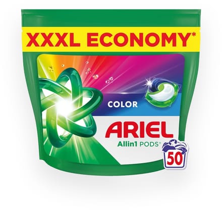 Ariel wasmiddel pods – Color All-in-1 | 50 wasbeurten
