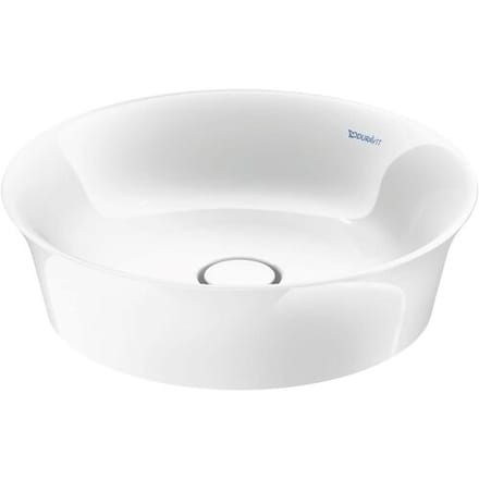 Duravit White Tulip countertop sink round 43 cm, without overflow 2362430079