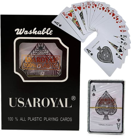 Hangzhou A Link Star Technology - Poker Speelkaarten - 54 Stuks - Waterdicht - Standaardformaat