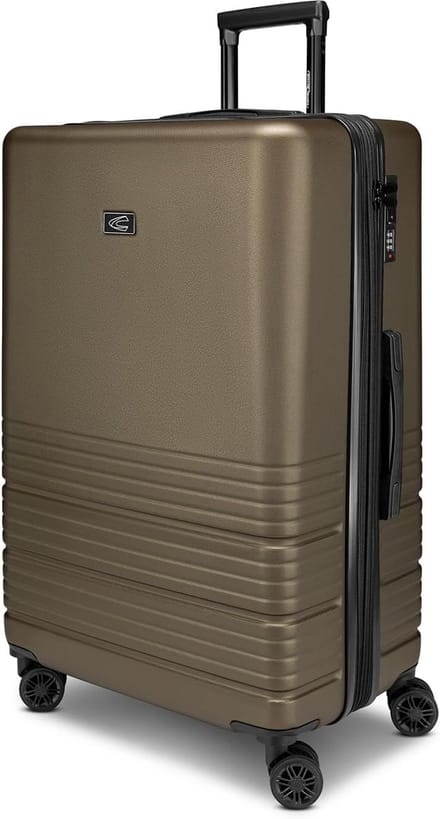 Reiskoffer - Harde Koffer - Lange Reizen - Uitbreidbaar Volume - 99 Liter 78cm - Khaki