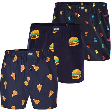 Happy Shorts Mannen Bokser Motive
