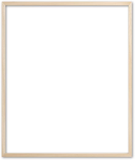 Moderne Fotolijst 20x28 cm Licht Hout - Claire