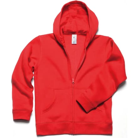Kindercapuchon met volledige rits B&C