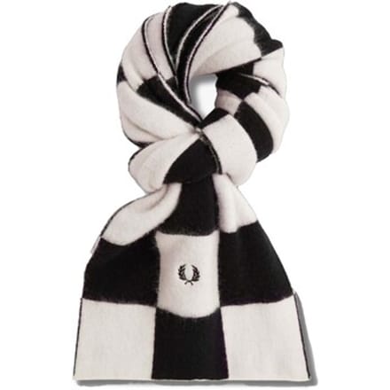 Sjaal Fredperry Fp Chequerboard Lambswool Scarf - Fashion Wear - Volwassen