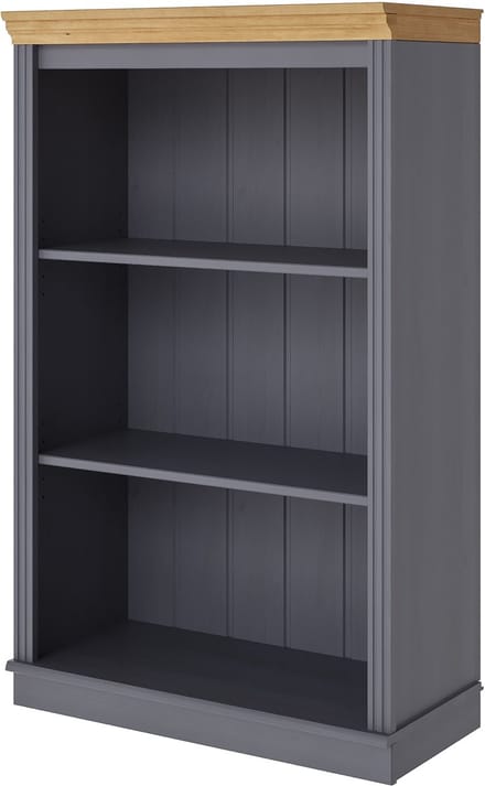 Anita-Boekenkast laag in dennen-greystain-was