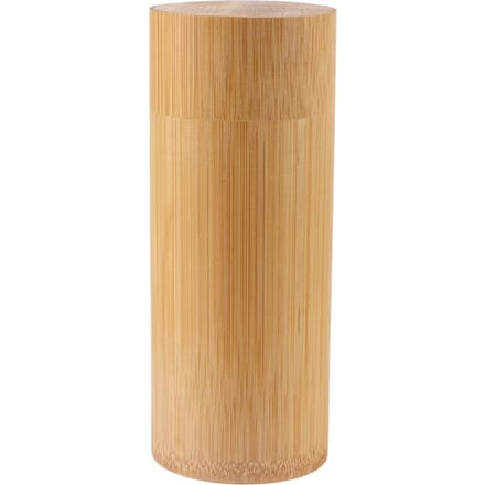 Draagbare Bamboe Thee Pot Opberg Houder Container Doos (M) beige