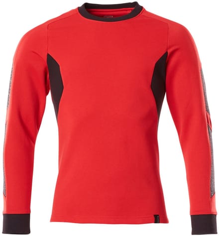 Mascot Accelerate Sweatshirt 18384-962 - signaalrood/zwart - 2XL