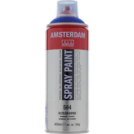 Spraypaint - 504 Ultramarijn - Amsterdam - 400 ml