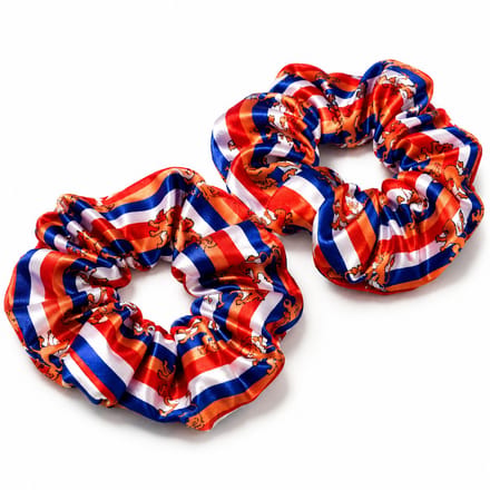 Holland Scrunchies WK 2026 - Haar Elastieken Oranje Nederland - Set van 2