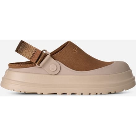 UGG® GoldenGlow Suede Clog in Brown