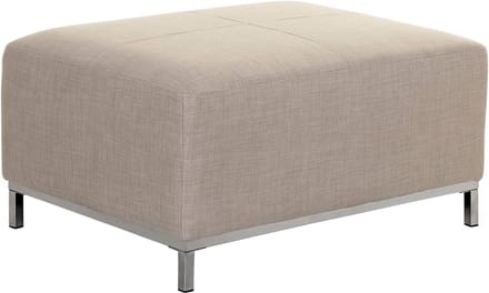 OSLO - Ottomaan - Beige - Polyester