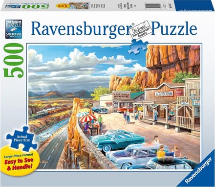 Ravensburger puzzel Mooi uitzicht - Legpuzzel - 500 stukjes