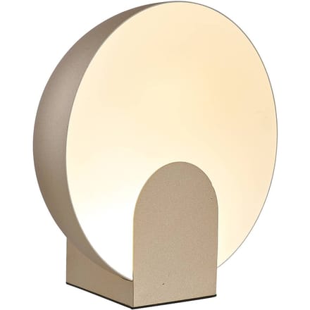 Mantra Iluminación Óculo LED tafellamp, goudkleurig, Ø 20cm, metaal, indirect