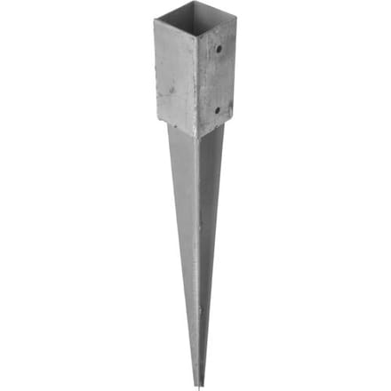 Toolstation Paalhouder met punt 91x91x900mm