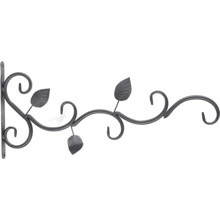 Hangplanten Beugel Wandmontage IJzer Decoratieve Plantenbak Haak Hanger met Schroeven voor Woonkamer gray