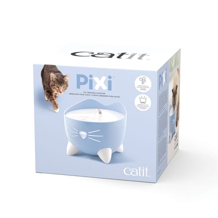 Catit Pixi Drinkfontein Katten - 2 L - Blauw - Waterfontein