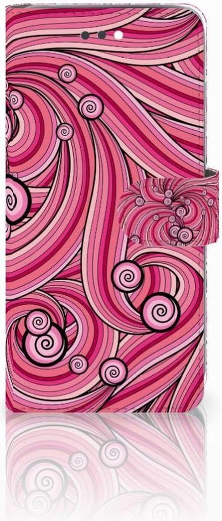 Apple iPhone 7 Plus | 8 Plus Hoesje Swirl Pink