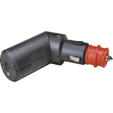 ProCar Haakse USB-C laadstekker PD/QC 60 watt 12 V, 24 V