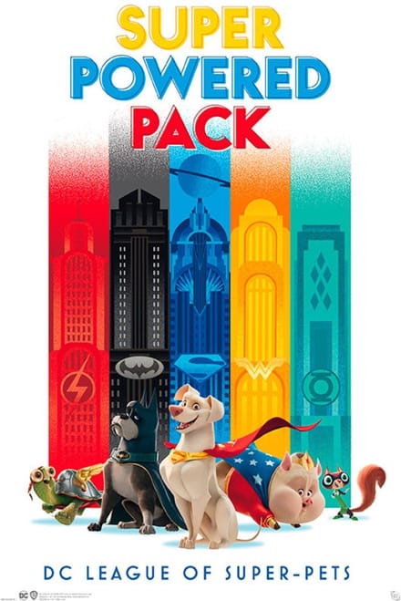 Poster DC Comics - League of Superpets Super Power 61x91,5cm