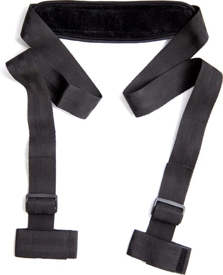 Fixxx - Benenspreider Sex Sling - Zwart