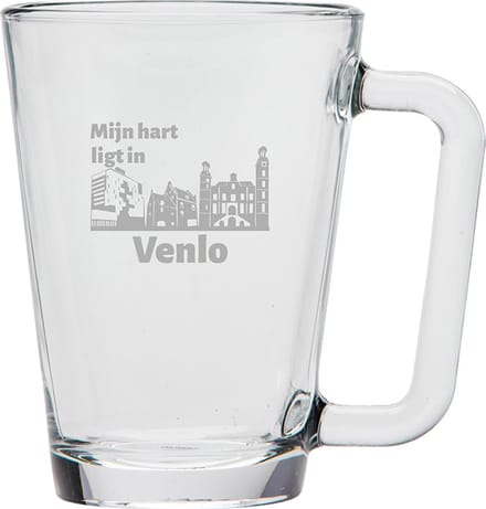 Gegraveerde theeglas 26cl Venlo