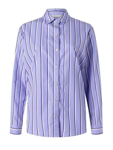 Blouse lange mouwen Van MAERZ Muenchen paars