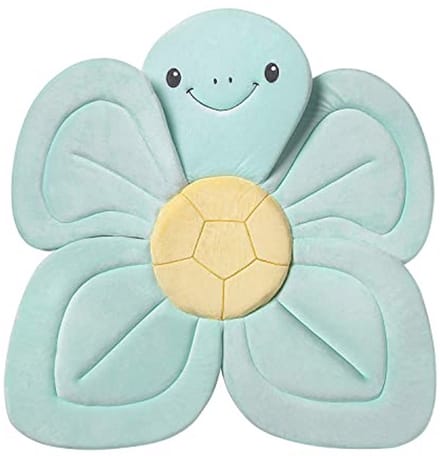 Zachte Badmat voor Baby's - Opvouwbare Badkuip Kussen in Turquoise