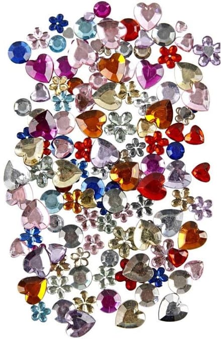 Strasstenen, rond, d 6+9+12 mm, diverse kleuren, 3600 stuk/ 1 doos