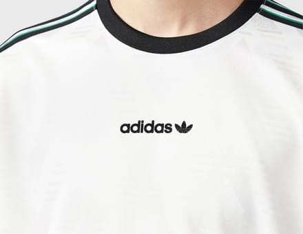 adidas Originals Jacquard T-Shirt wit