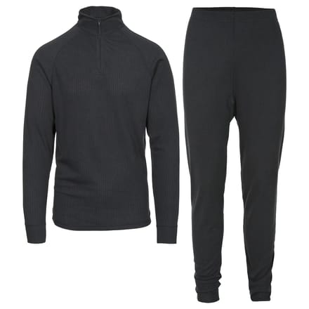 Trespass functionele onderkleding Unite360 - Base Layer-set voor volwassenen, zwart X
