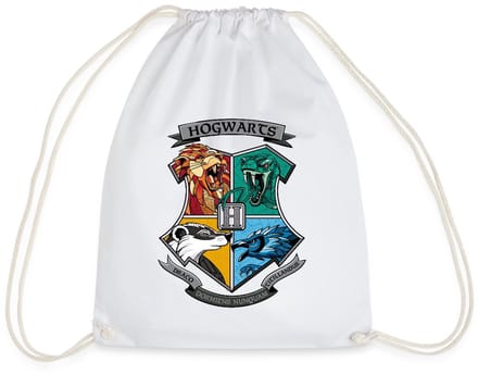 Harry Potter Hogwarts Logo Gymtas