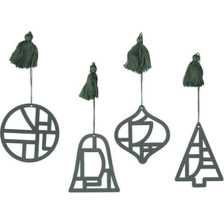 Kerst decoraties Broste Copenhagen FILI X4