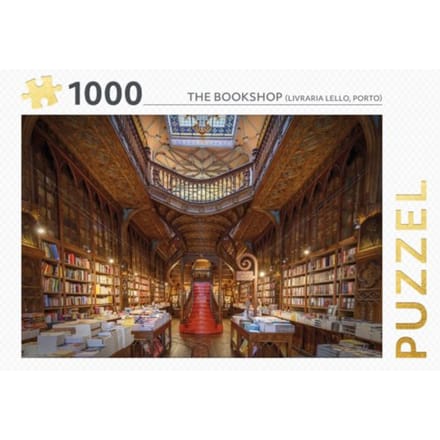 The Bookshop - Rebo Legpuzzel 1000 Stukjes - Puzzels 1000