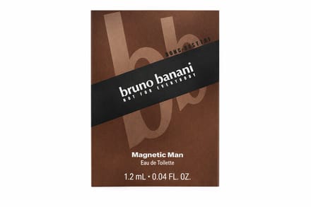 Bruno Banani Magnetic Man Mini Flesje - 1.2ml - heren eau de toilette