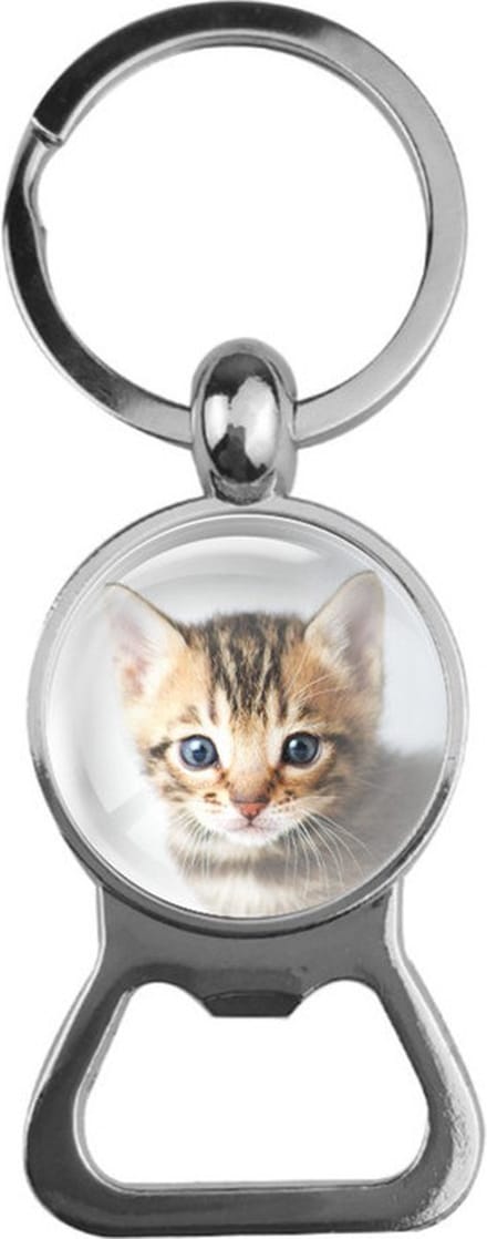 Bieropener Glas - Kat