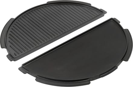 Big Green Egg - Half rond  - Gietijzeren - Bakplaat - Plancha