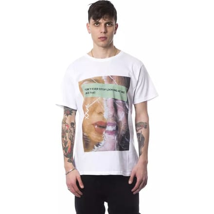 Grafische T-shirt Model Blijf Nooit Stoppen