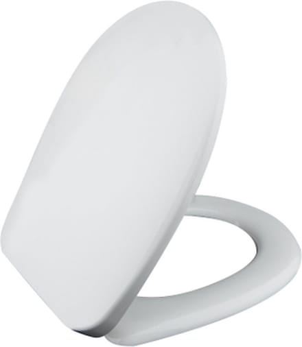 QeramiQ UniSeat Closetzitting - quickrelease - softclose - duroplast - 43.7x36.1x6.1cm - wit glanzend