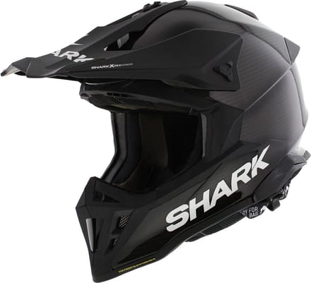 SHARK VARIAL RS CARBON SKIN Motorhelm crosshelm Carbon Wit Carbon - Maat L